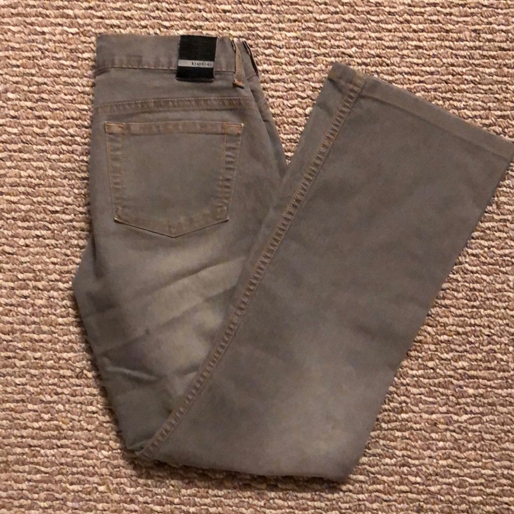 Gray bebe jeans